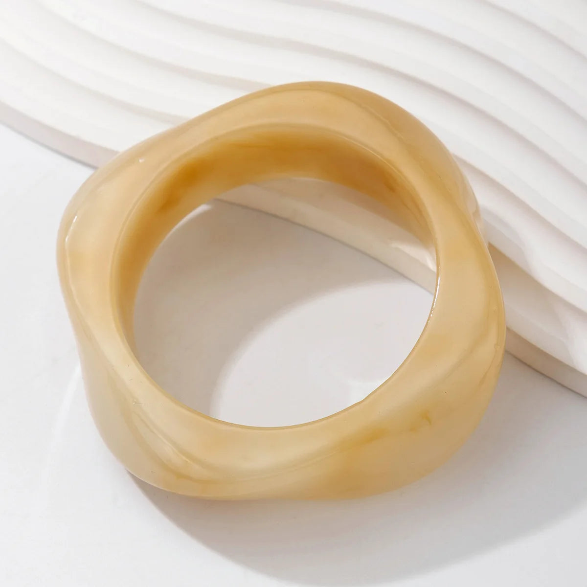 Vintage Geometric Irregular Bangle