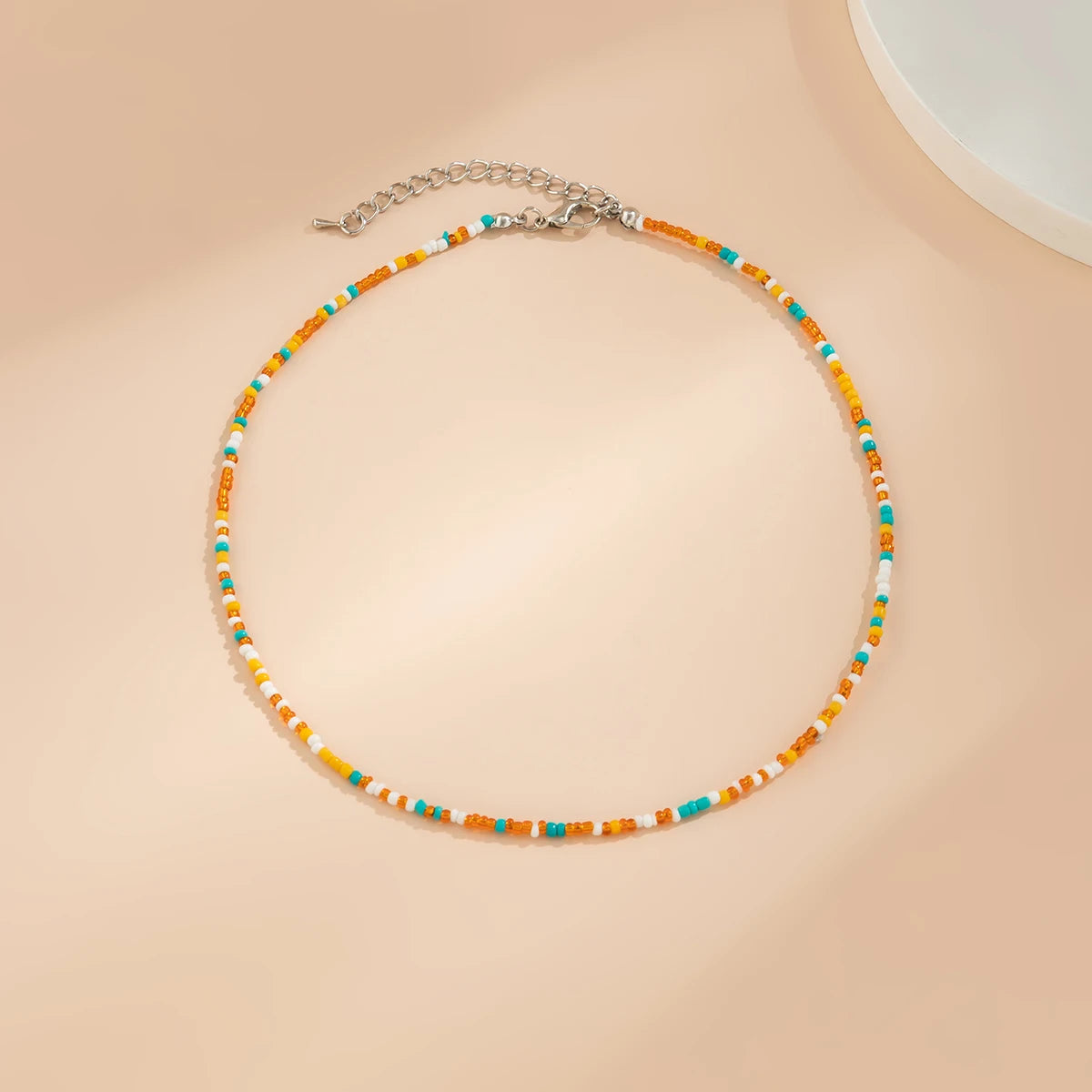 Bohemia Multicolor Beaded Choker