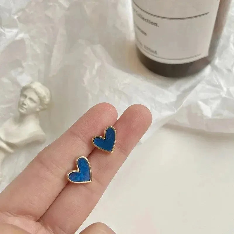 Heart Stud Earrings