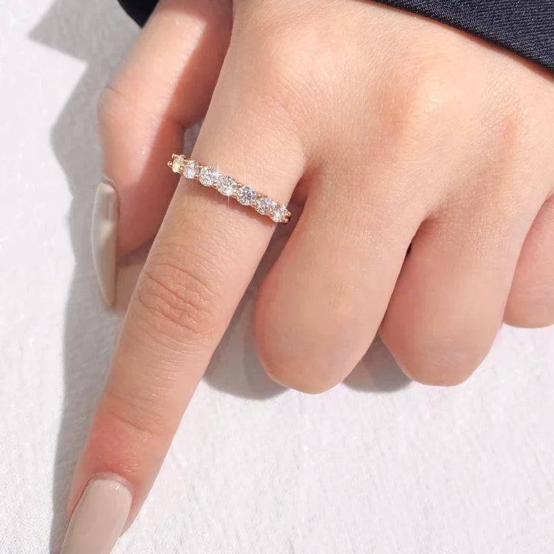 Sterling Silver Eternity Band