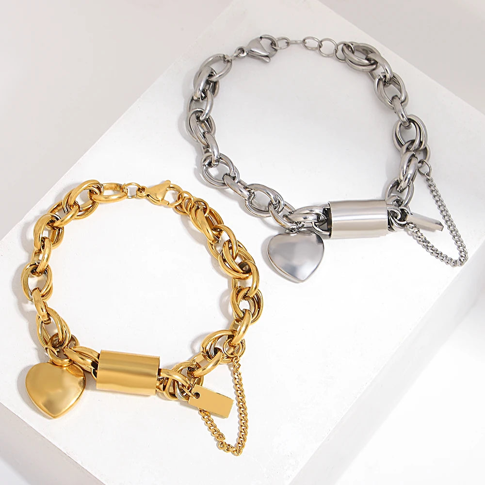 Chain Locket Bracelet