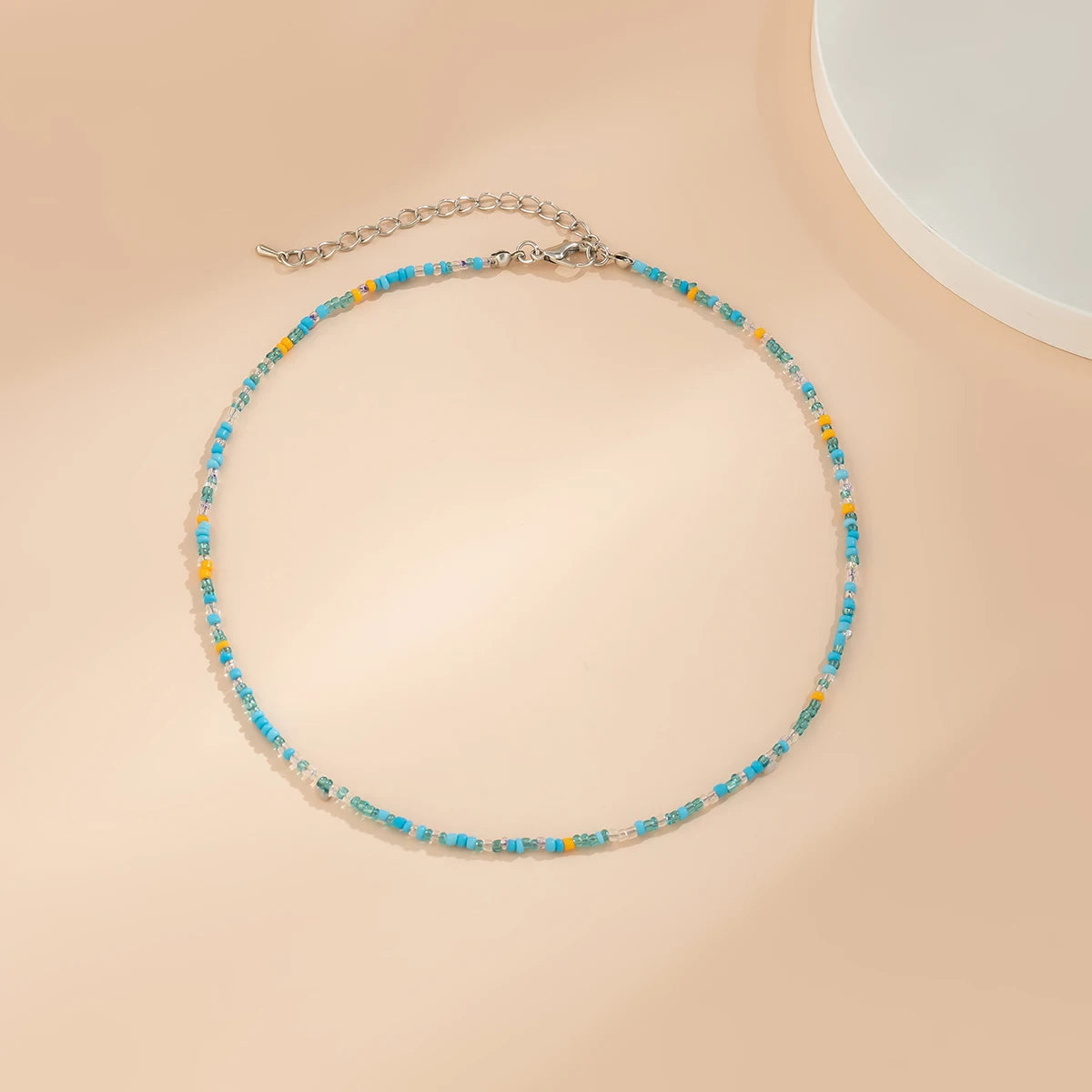 Bohemia Multicolor Beaded Choker