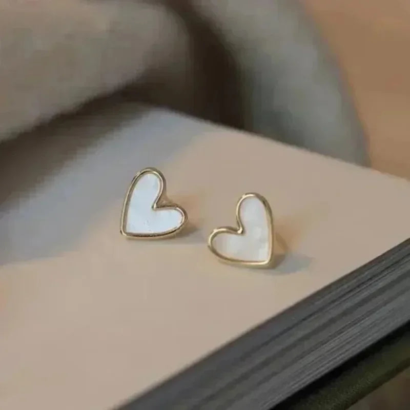 Heart Stud Earrings