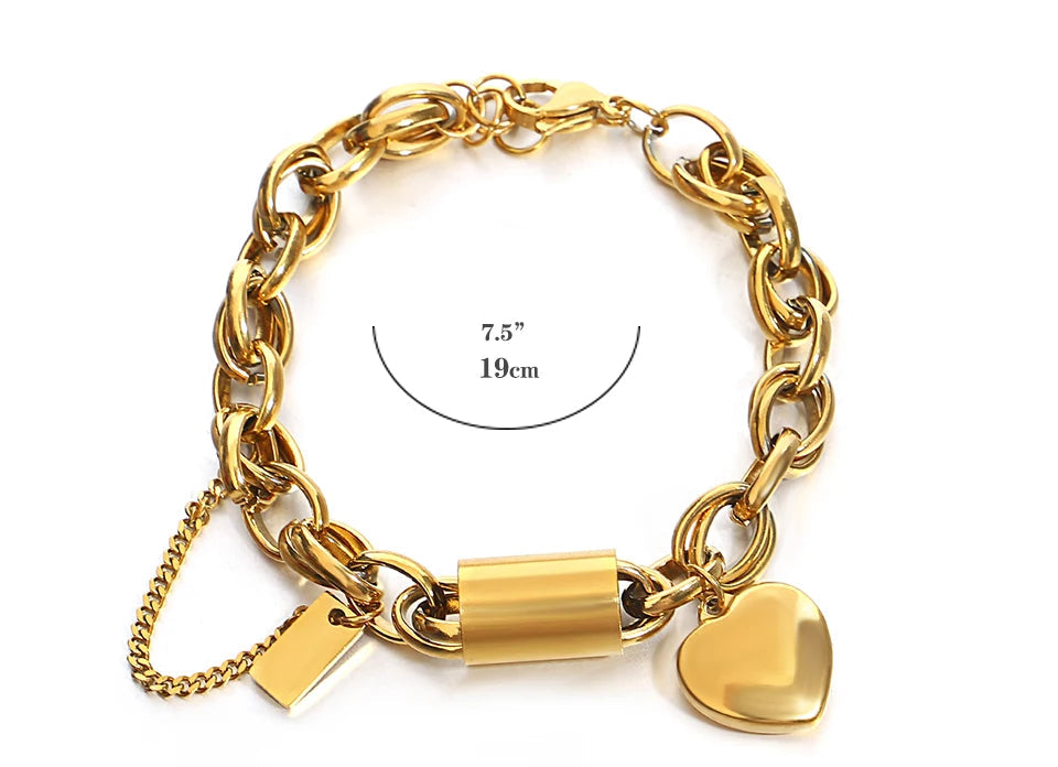 Chain Locket Bracelet