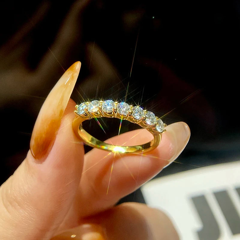 Sterling Silver Eternity Band