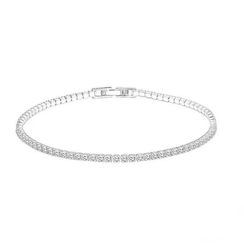 Thin Tennis Bracelet
