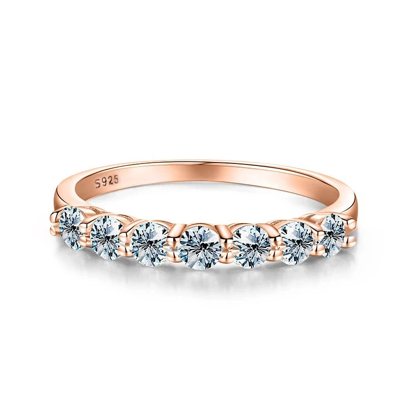 Sterling Silver Eternity Band