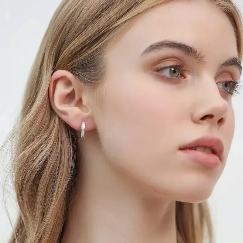 Circle Stud Earrings