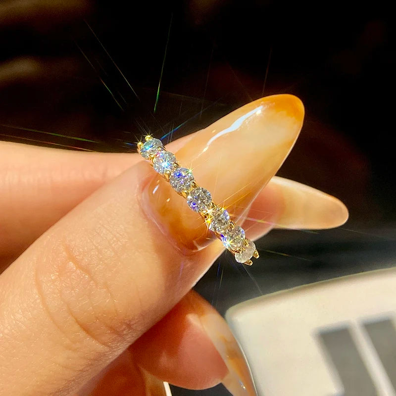 Sterling Silver Eternity Band