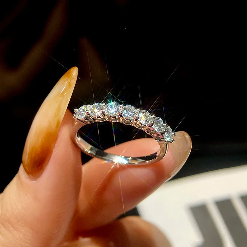 Sterling Silver Eternity Band