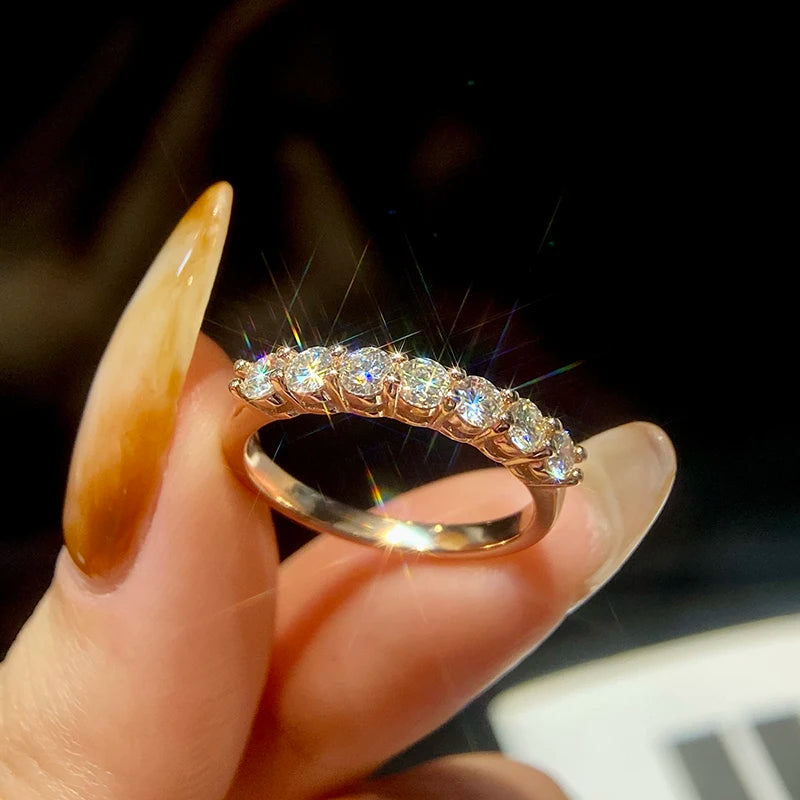 Sterling Silver Eternity Band