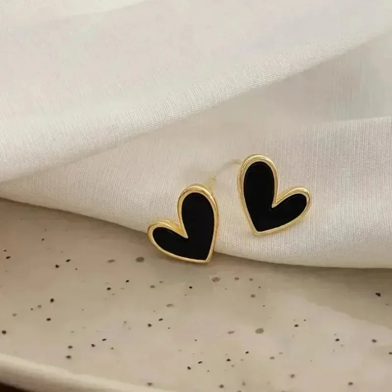 Heart Stud Earrings