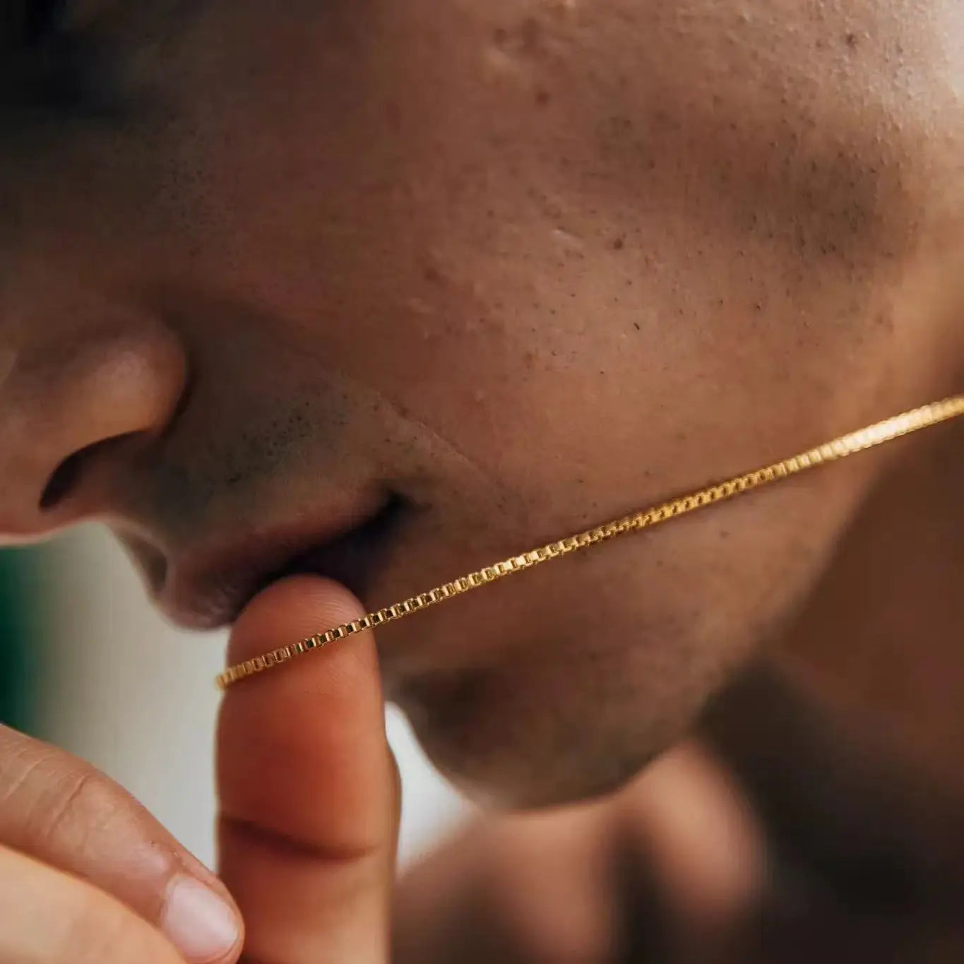 Stainless Steel Box Chain Necklace