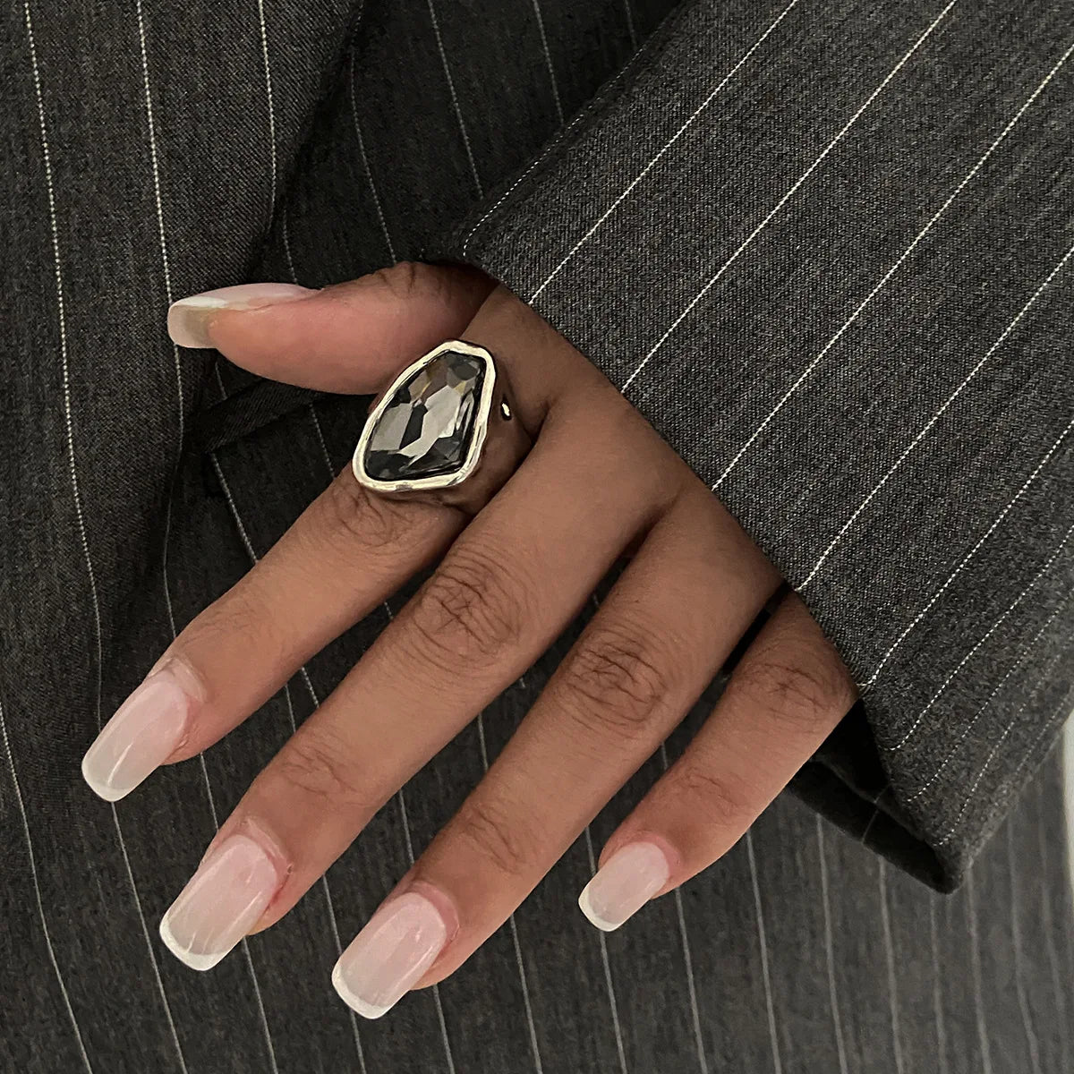 Crystal Geometric Ring