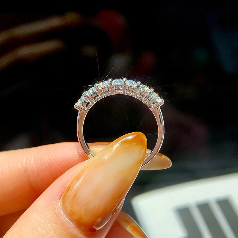 Sterling Silver Eternity Band