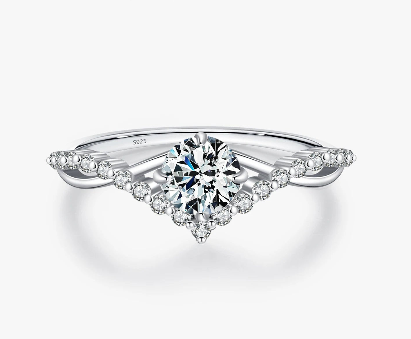 Delicate Crown Ring