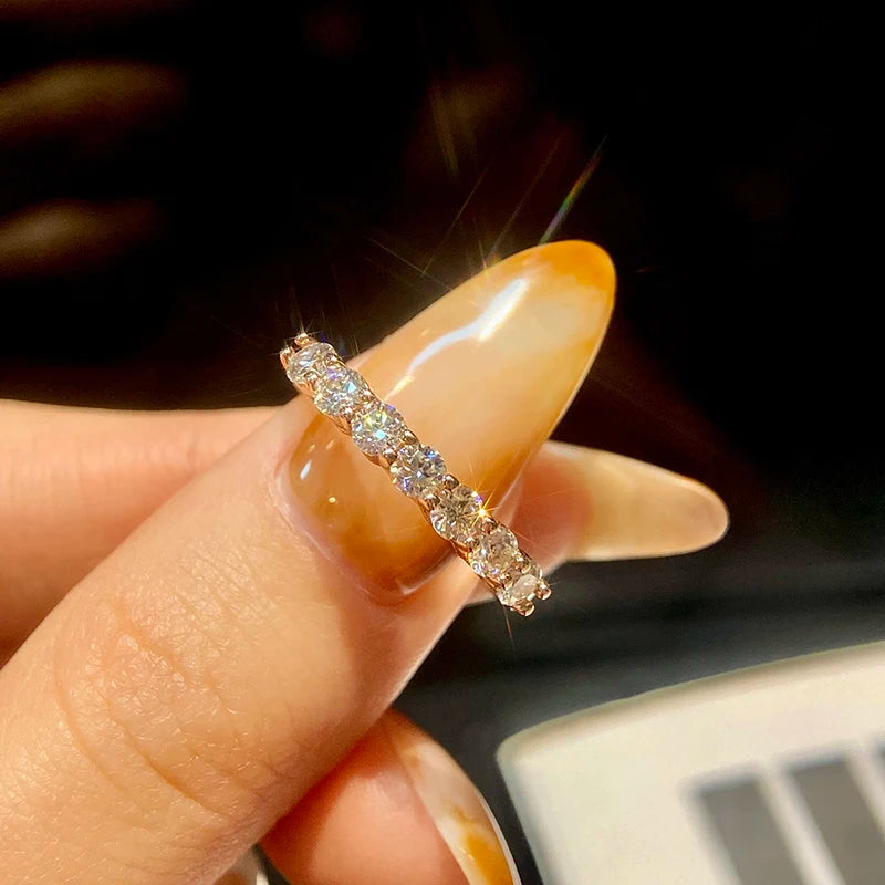 Sterling Silver Eternity Band