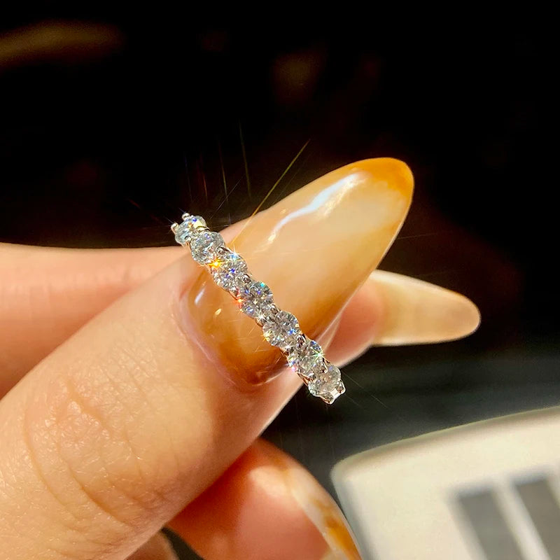 Sterling Silver Eternity Band