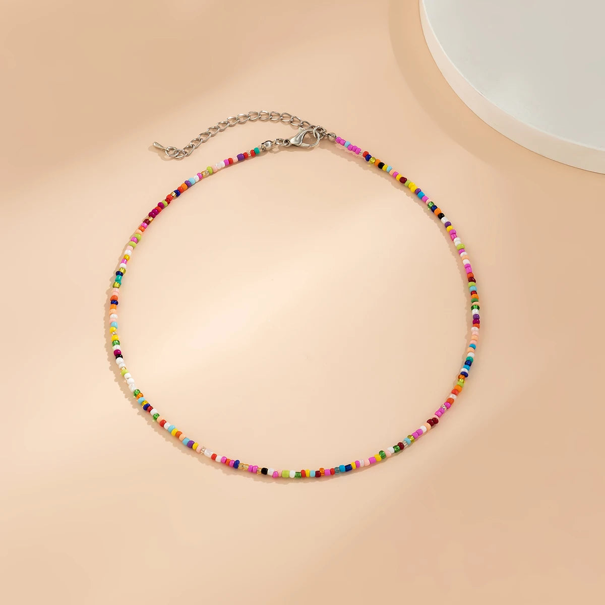 Bohemia Multicolor Beaded Choker