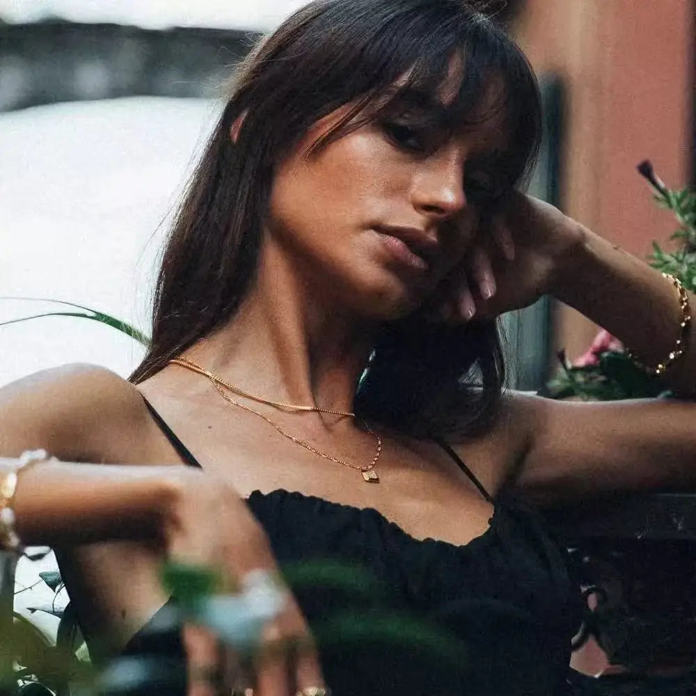 Stainless Steel Box Chain Necklace