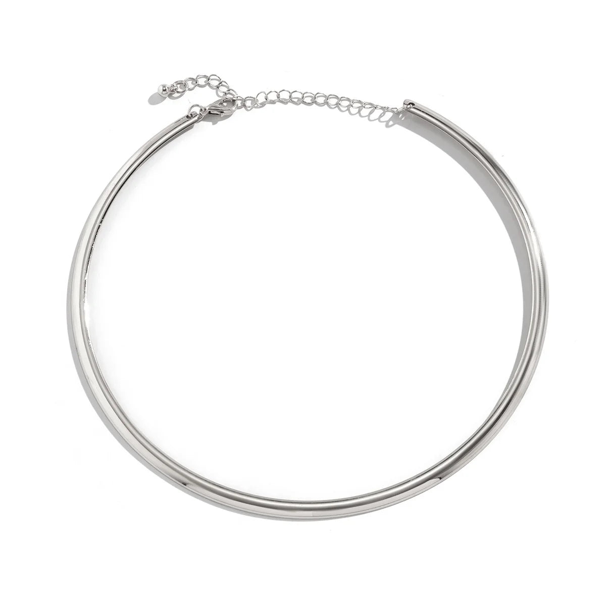 Elegant Chunky Circle Necklace